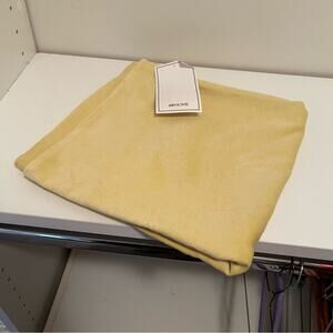 H&M Soft Yellow Throw Pillow Cover